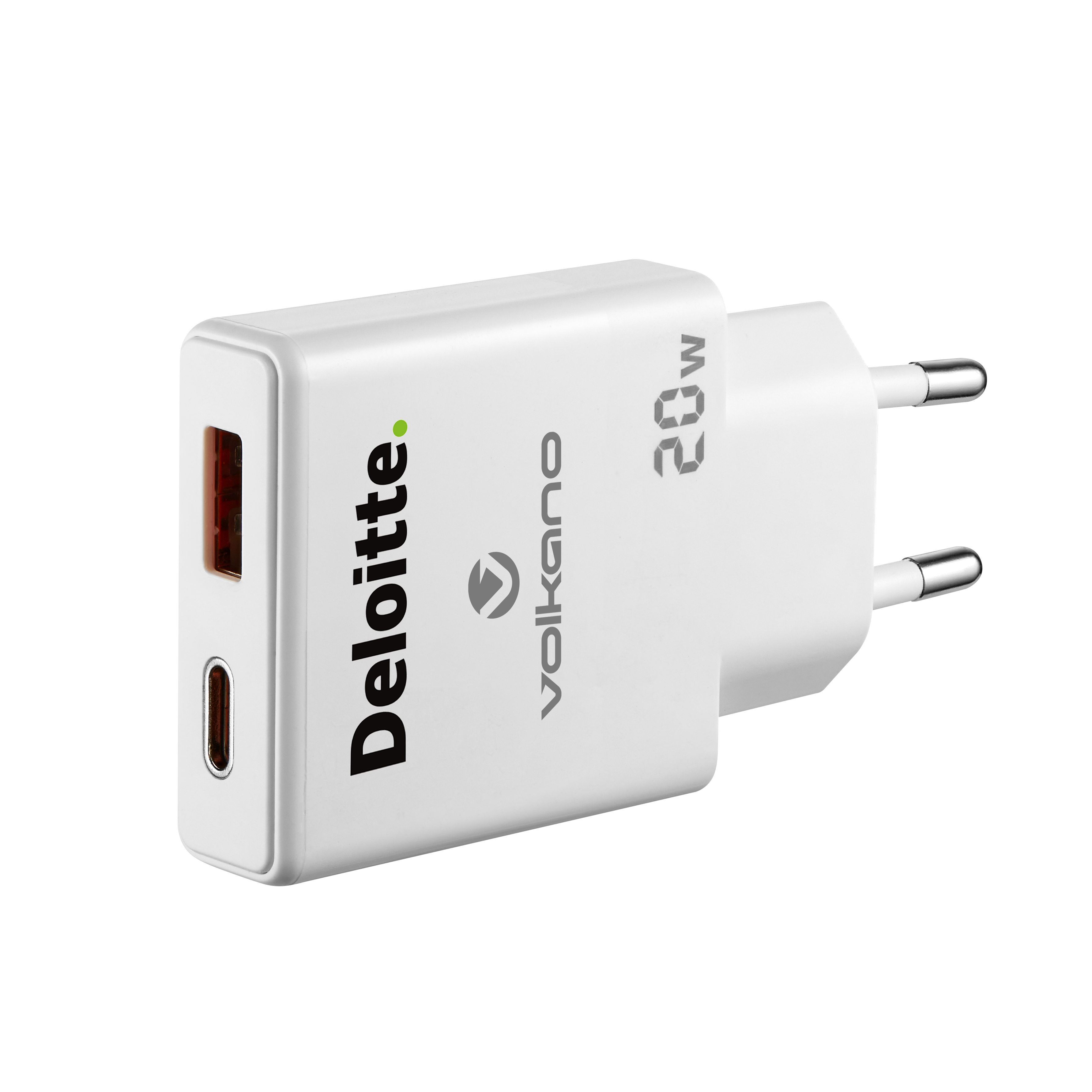 Volkano Mighty Series 20W Dual USB A & USB